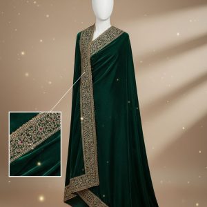 Bridal Velvet Shawl